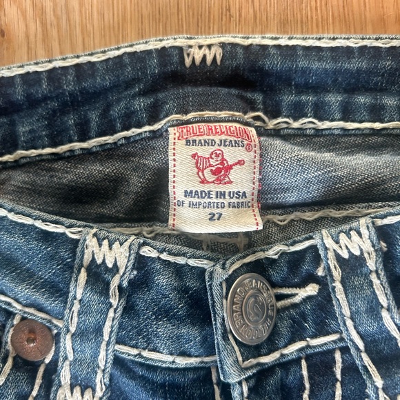 True Religion Dark Blue Denim Jeans - Picture 2 of 4